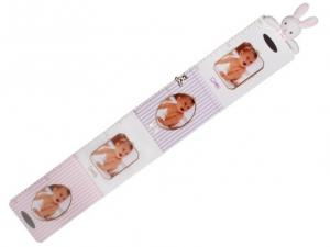 Mätsticka (måttband) Mjukisdjur Kanin, rosa doppresent
