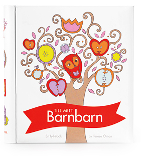 Till mitt barnbarn (Fyll-i-bok) doppresent