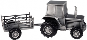 Sparbössa, Traktor med vagn doppresent
