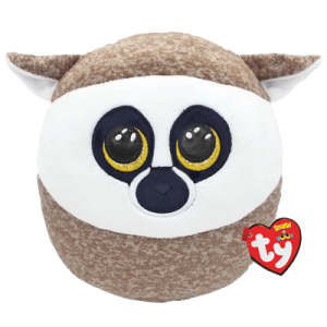 Squishy Beanies Linus Lemur - TY Gosedjur Nallar & Gosedjur