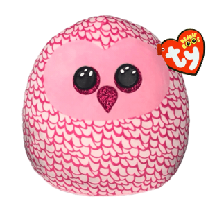 Squishy Beanies Pinky Uggla - TY Gosedjur Nallar & Gosedjur