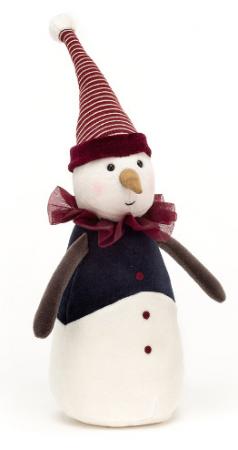 Yule Snowman (Snögubbe) - Jellycat Nallar & Gosedjur