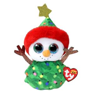Beanie Boos Garland Snögubbe (grön) - TY Gosedjur Nallar & Gosedjur