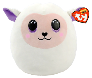 Squishy Beanies Fluffy Lamm - TY Gosedjur Nallar & Gosedjur
