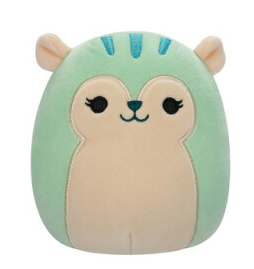 Squishmallows Fuyuki Squirrel (19cm) Nallar & Gosedjur