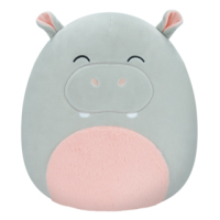 Squishmallows Harrison the Grey Hippo (30cm) Nallar & Gosedjur