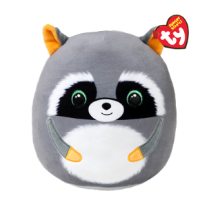 Squishy Beanies Sneaky Tvättbjörn - TY Gosedjur Nallar & Gosedjur