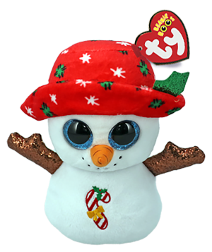 Beanie Boos Brrrnie Snögubbe - TY Gosedjur Nallar & Gosedjur