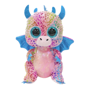 Beanie Boos Flint rosa drake - TY Gosedjur Nallar & Gosedjur