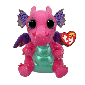 Beanie Boos Spitfire cerise drake - TY Gosedjur Nallar & Gosedjur