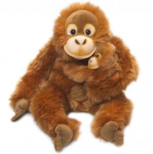 Orangutang med baby - WWF (Världsnaturfonden) Nallar & Gosedjur