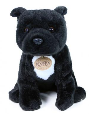 Staffordshire Bull Terrier (svart) - Rappa Toys Nallar & Gosedjur