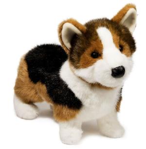 Welsh Corgi (trefärgad) - Douglas Mjukisdjur Nallar & Gosedjur