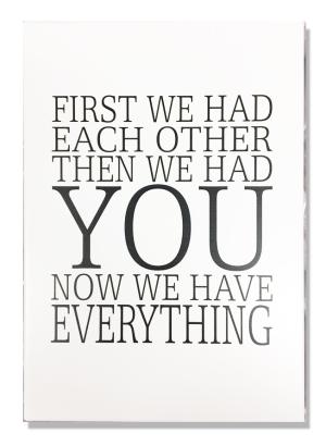 Tavla, First we had each other doppresent