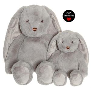 Kaninen Svea, grå - Teddykompaniet Nallar & Gosedjur