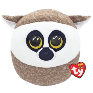 Squishy Beanies Linus Lemur - TY Gosedjur Nallar & Gosedjur