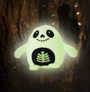 Halloweenmjukis Spöke, självlysande - Teddykompaniet Nallar & Gosedjur