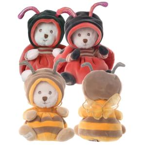 Ziggy Ladybug/Bee (nyckelpiga, bi) , 15cm - Bukowski Design Nallar & Gosedjur