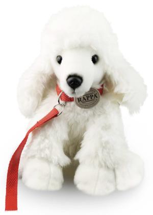 Pudel (vit) - Rappa Toys Nallar & Gosedjur