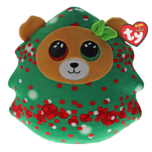 Squishy Beanies Everett Nalle som julgran - TY Gosedjur Nallar & Gosedjur