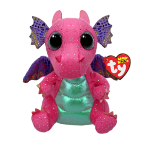 Beanie Boos Spitfire cerise drake - TY Gosedjur Nallar & Gosedjur