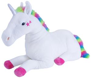Jumbo Enhörning Rainbow, 76cm - Wild Republic Nallar & Gosedjur