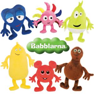 PAKET Babblarna Mjukisdjur - Teddykompaniet Nallar & Gosedjur