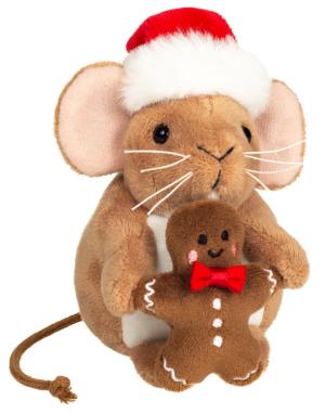 Julmus med pepparkaka - Teddy Hermann Nallar & Gosedjur