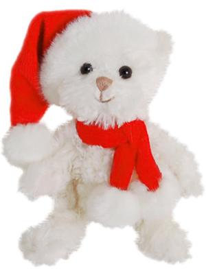 Nalle Baby Tomtenisse (vit) - Bukowski Design, 15cm Nallar & Gosedjur