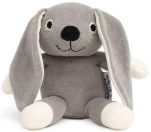 Ekologiskt mjukisdjur kanin (grå), 18cm - NatureZoo Nallar & Gosedjur